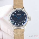 Men's Vintage Leather Watch - Swiss Longines Little Freckles Watch